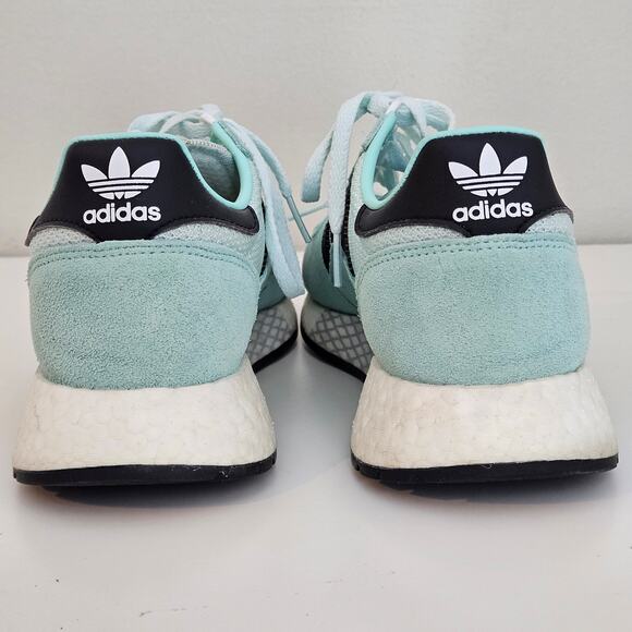 Adidas 2019 Marathon Tech Sneaker G27521 Clear Mint Black | Men 7 | MINOR STAINS - Picture 9 of 16